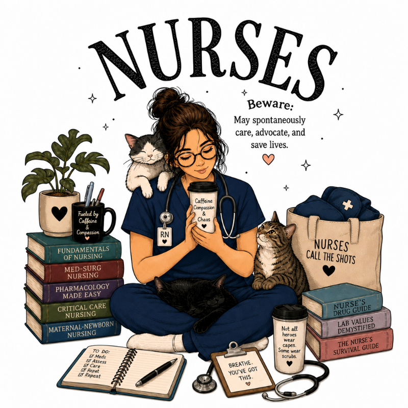 CatLover Nurse T-shirt