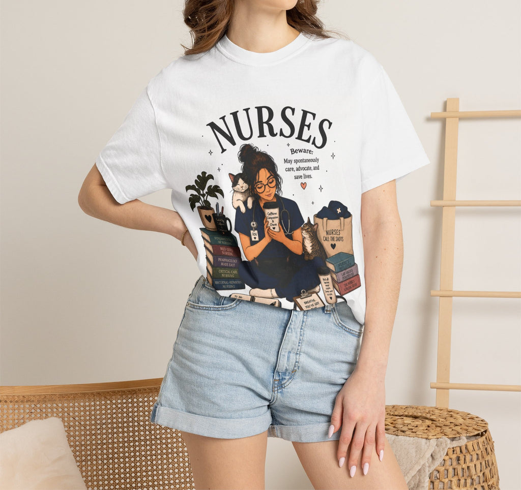 CatLover Nurse T-shirt