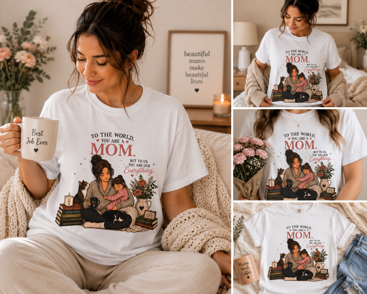 CatLover Mom T-Shirt