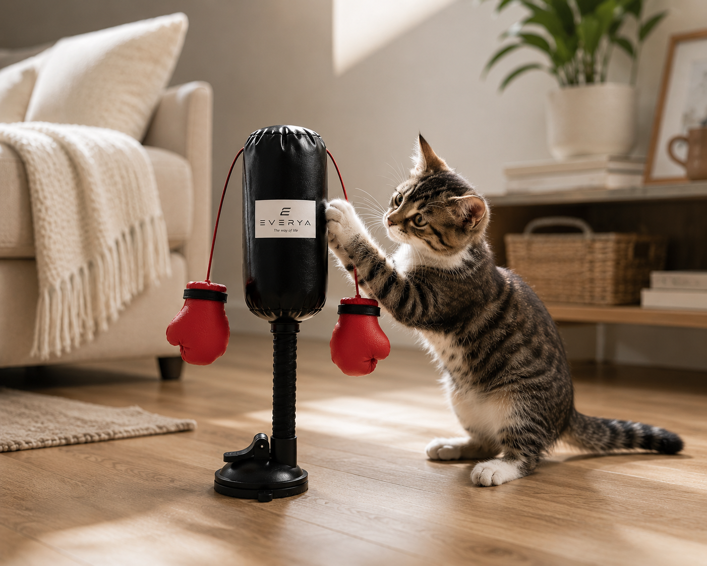 Cat Punching Bag