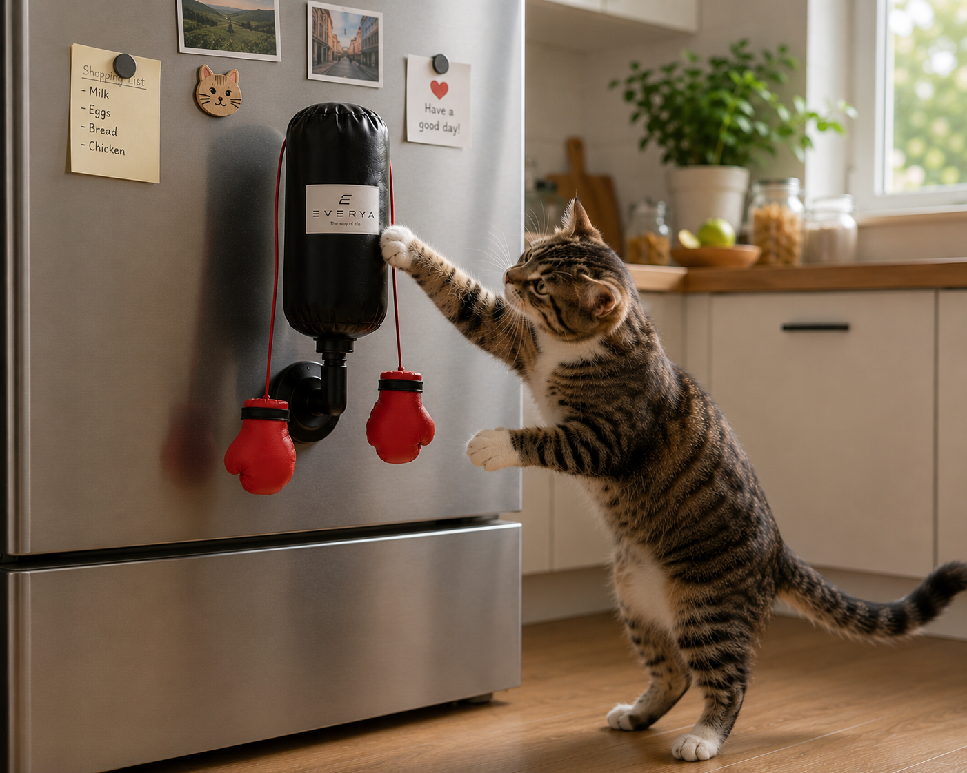 Cat Punching Bag