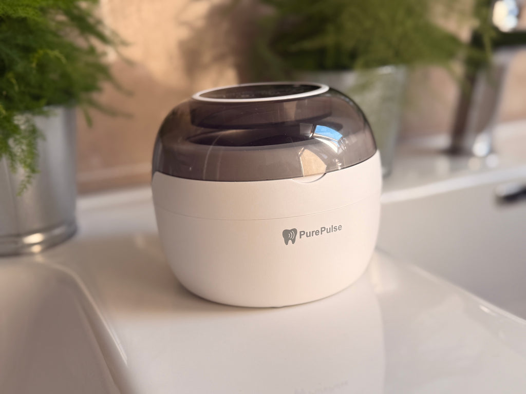 PurePulse Pod – Ultrasonic & UV Cleaner