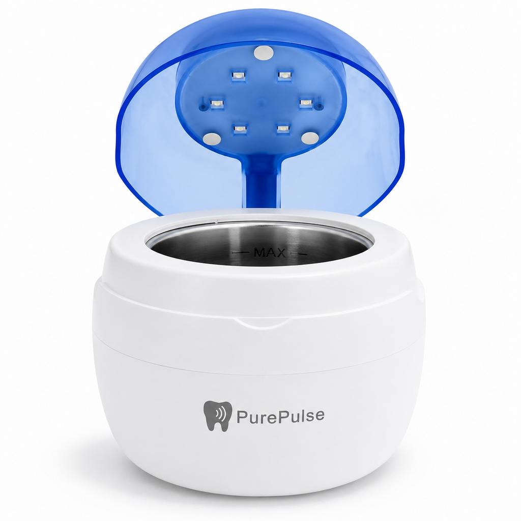 PurePulse Pod – Ultrasonic & UV Cleaner