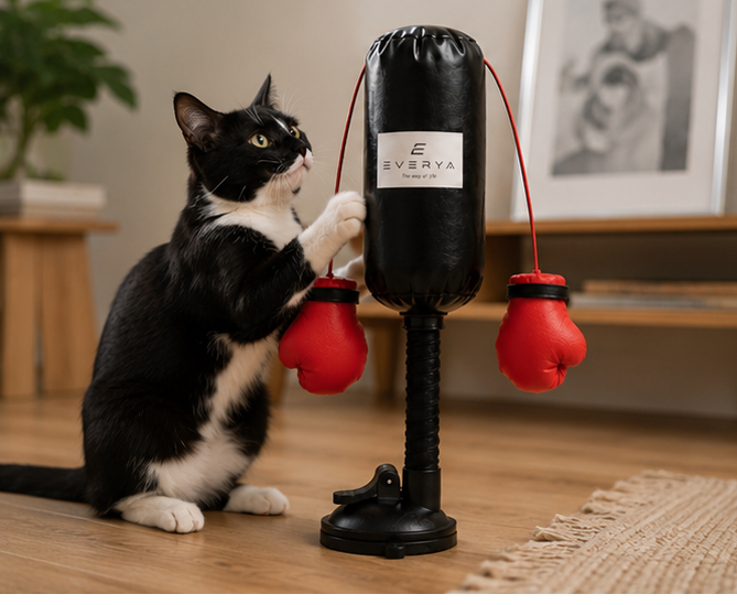 Cat Punching Bag